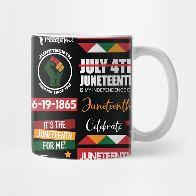 Juneteenth Independence Day Free-ish Since 1865 by blackartmattersshop